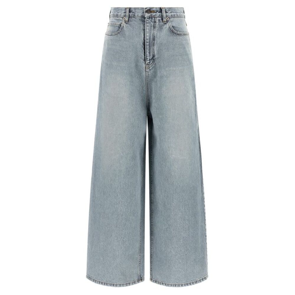 Balenciaga Women Baggy Jeans